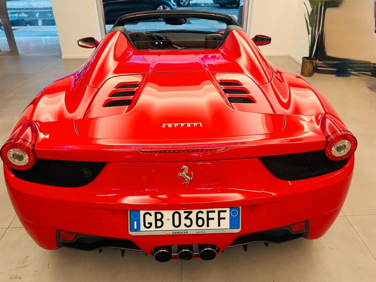 FERRARI 458 SPIDER CAMBIO F1 DCT STRAFULL