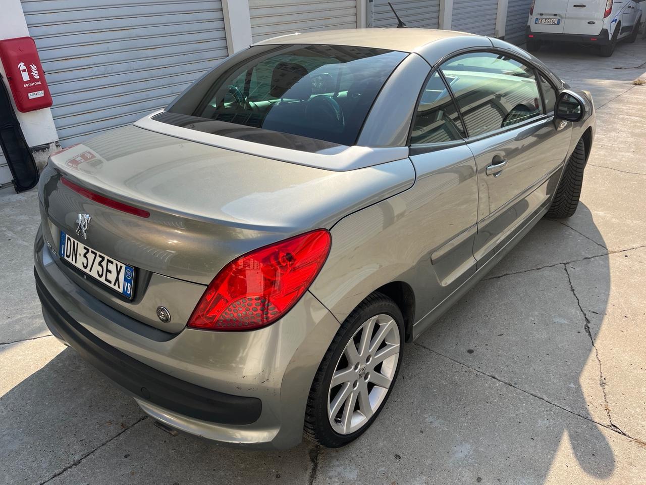 Peugeot 207 1.6 VTi 120CV CC Roland Garros GANCIO TRAINO