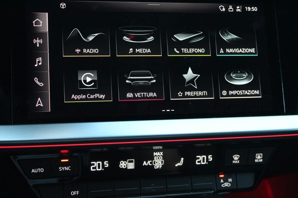 AUDI A3 SPB 35 TDI Aut. *Matrix *Luci Ambiente