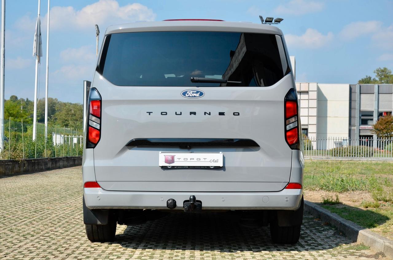 FORD TOURNEO CUSTOM 2.0 170cv AUTO 8 POSTI, IVA ESPOSTA, UNICOPROPRIETARIO, GARANZIA FORD 10/2026, UFF ITALIANA, SERVICE UFF FORD, EURO 6E, FULL LED, RETROCAMERA, PELLE, PERMUTE