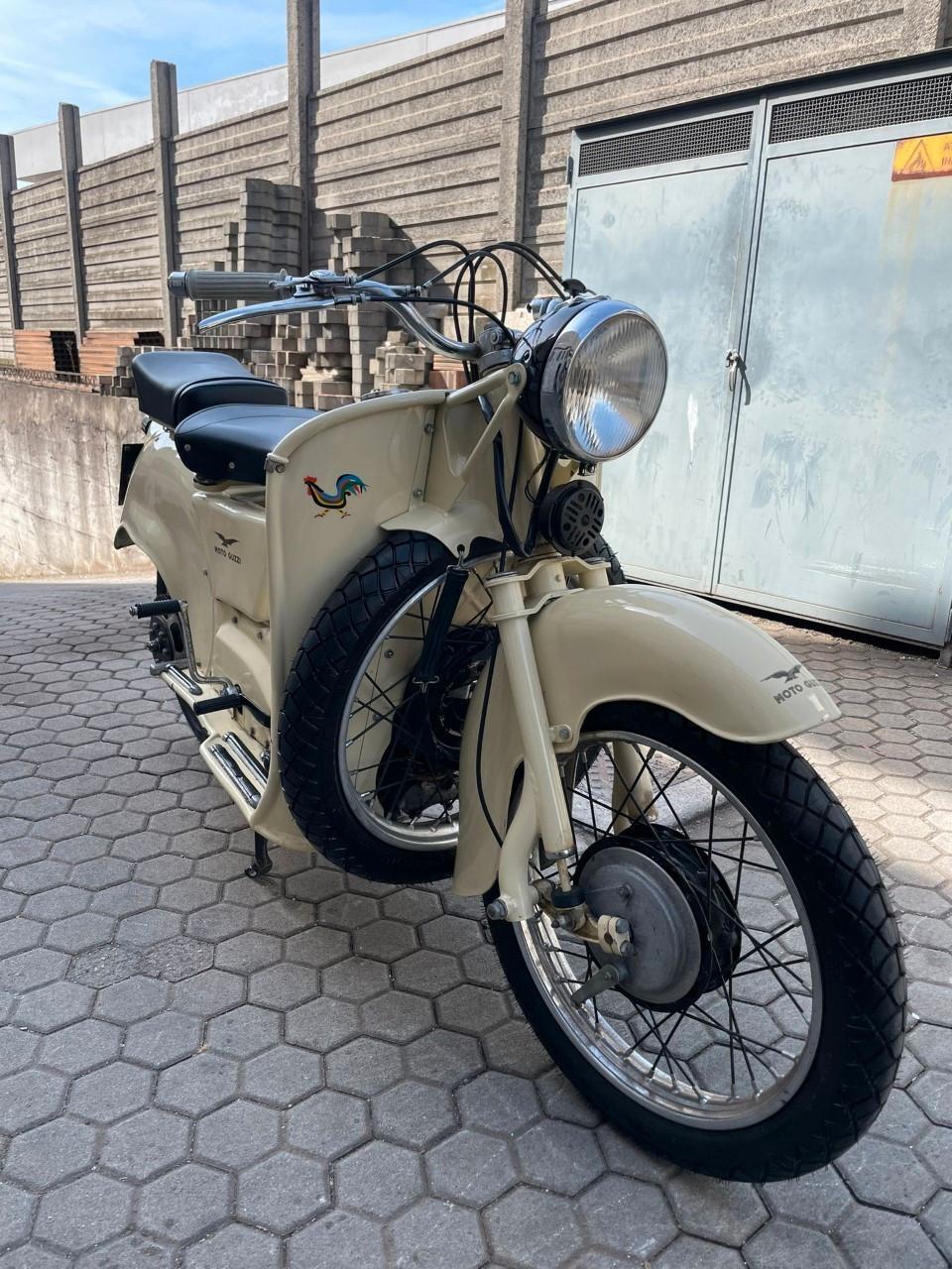 Moto Guzzi Galletto 192 TARGA E LIBRETTO ORIGINALI Iscritto ASI