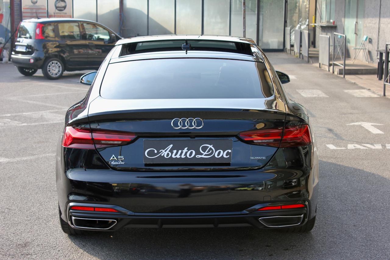 Audi A5 SPB 40 TDI MHEV QUATTRO S-tronic S-line Edition TETTO APRIBILE SEDILI MASSAGGIANTI