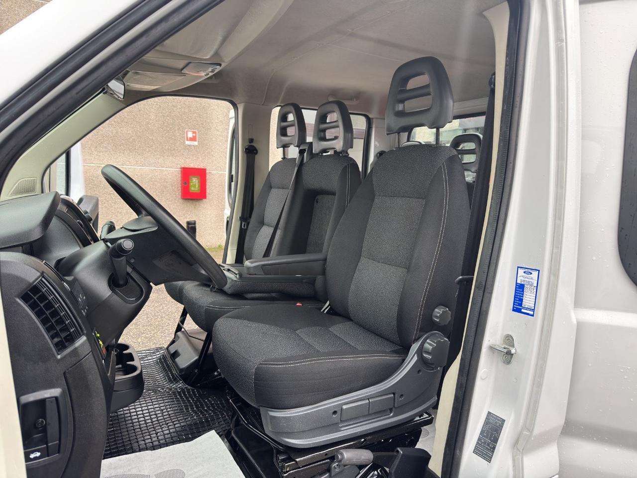 Fiat Ducato MAXI 2.3 MJT 130CV CASSONE GRU FASSI DOPPIA CABINA