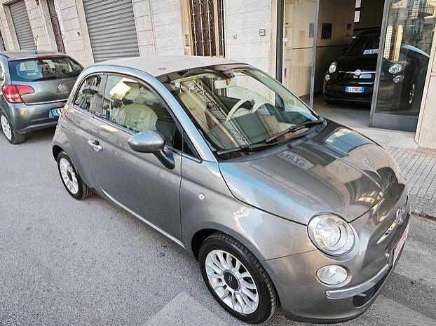 FIAT 500 Cabrio 1.2 Benzina *PELLE* - 2013