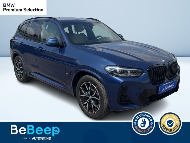 BMW X3 XDRIVE30E MSPORT AUTO