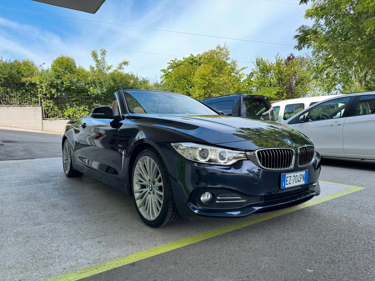 BMW 420d Cabrio Luxury 184cv GARANZIA 24 MESI