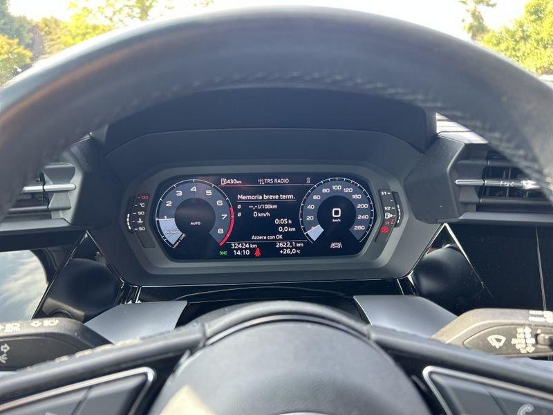 Audi A3 SPB 35 TFSI 150CV Sport Advanced PARI AL NUOVO
