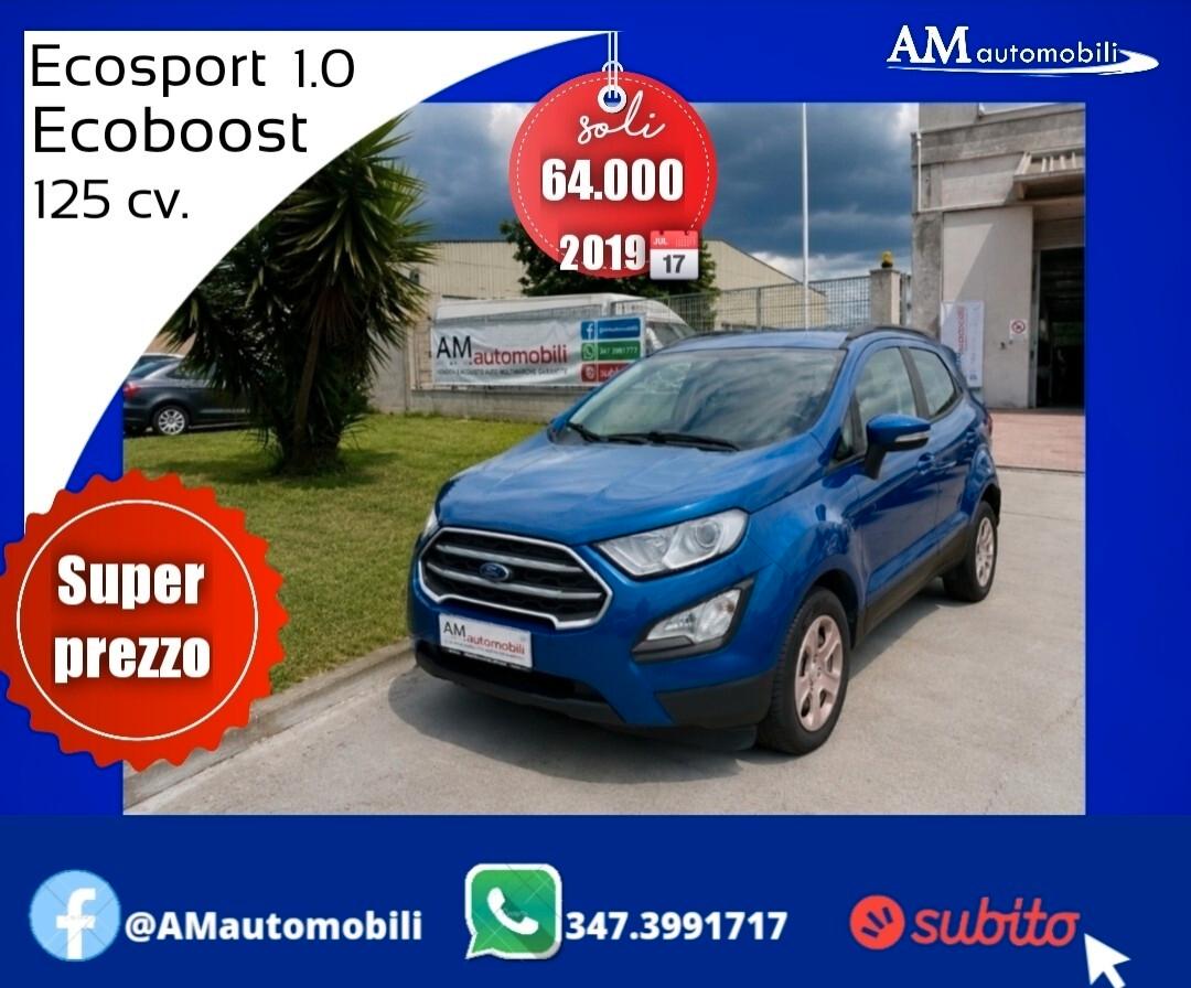 Ford EcoSport 1.0 EcoBoost 100 CV Plus