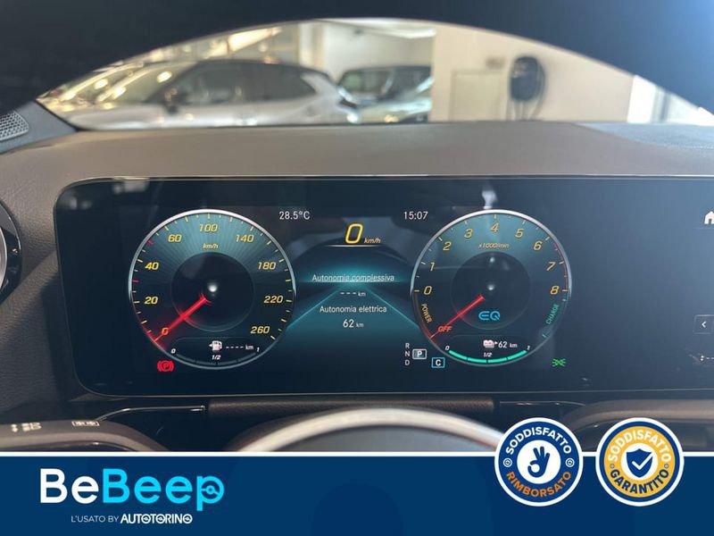 Mercedes-Benz GLA 250 E PHEV (EQ-POWER) SPORT PLUS AUTO