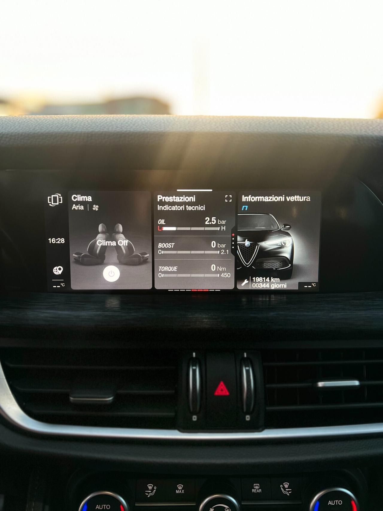 Alfa Romeo Stelvio 2.2 Turbodiesel 190 CV AT8 Q4 Super MOTORE NUOVO ALFA ROMEO