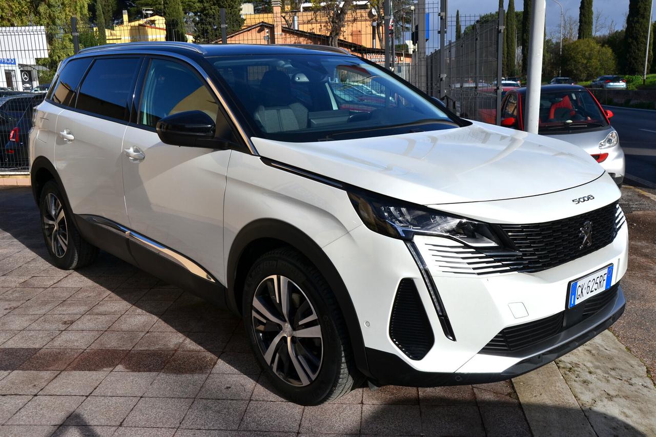 Peugeot 5008 1.5 HDi 130CV 7POSTI AUT.+NAV+LED+RCAM+PELLE+PDC