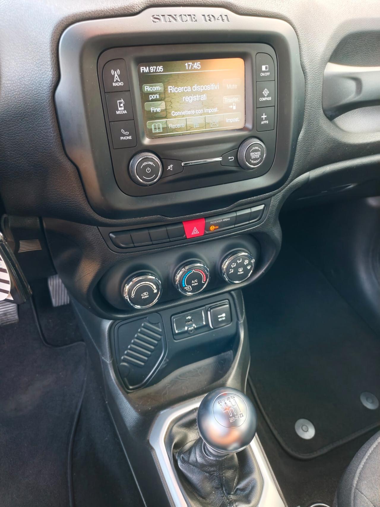 Jeep Renegade 1.6 Mjt 120CV Longitude – Euro 6 – 114.000 km