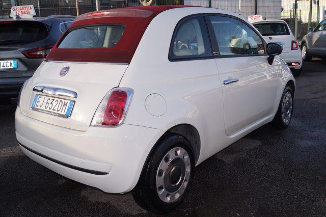 FIAT 500C C 1.2 Lounge TETTO IN TELA ROSSA