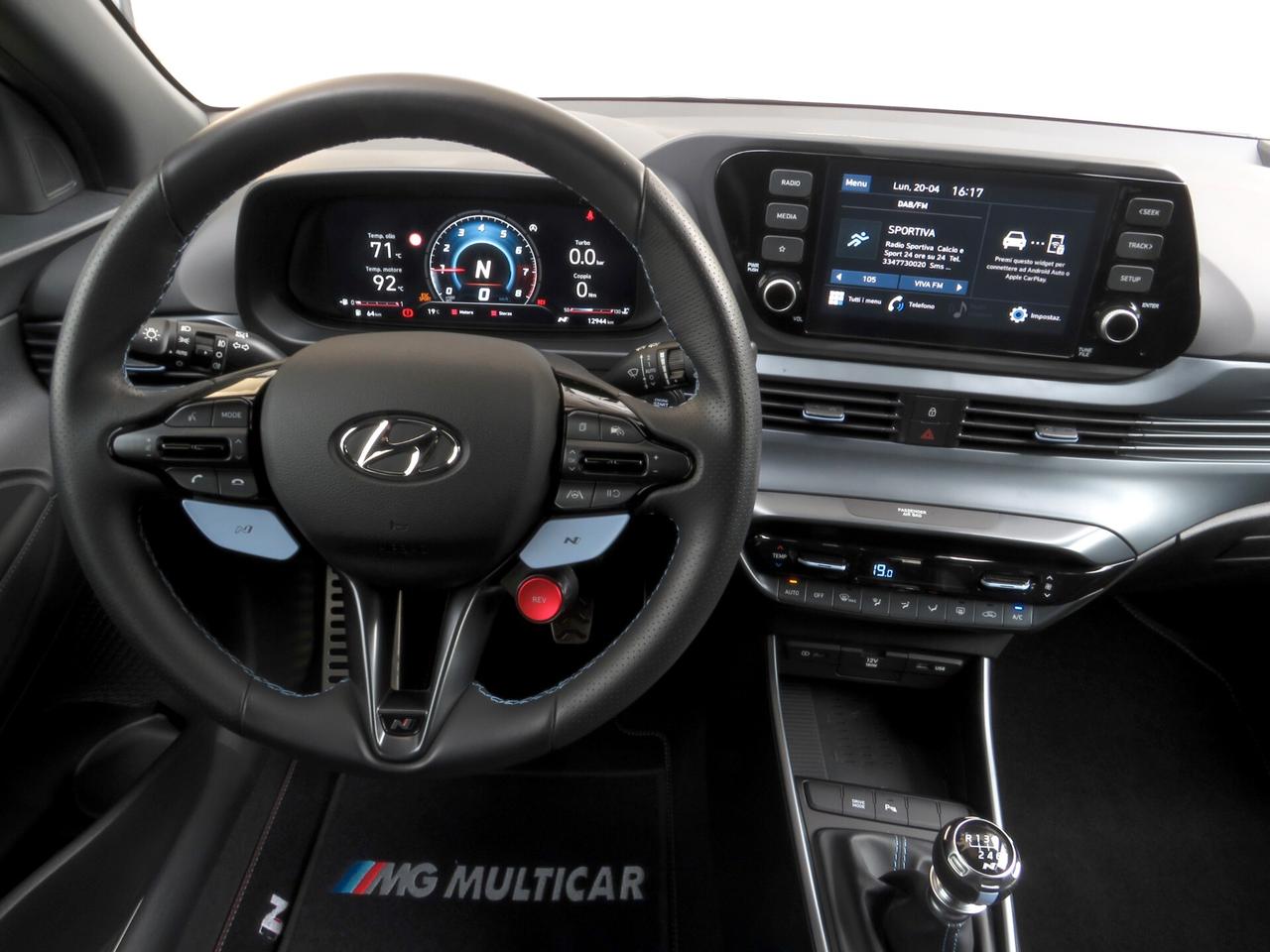 Hyundai i20 1.6 t-gdi N Performance. unicoproprietario!