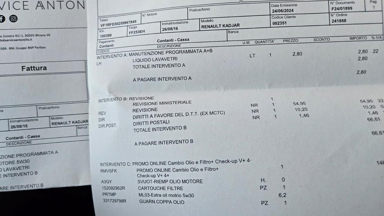 Renault Kadjar dCi 130CV 4x4 Energy Bose