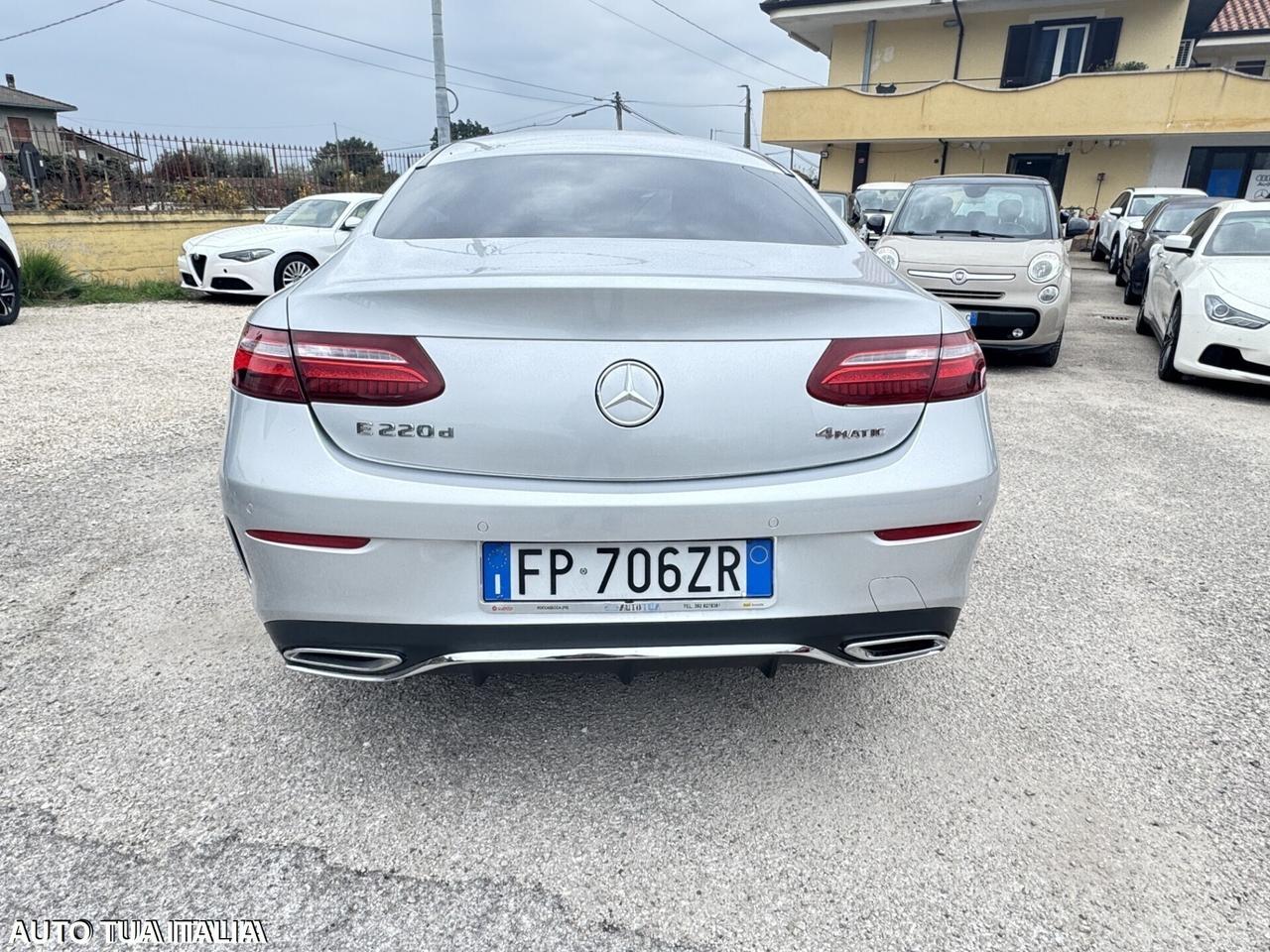 MERCEDES CLASSE E 220 D AMG 4MATIC coupè