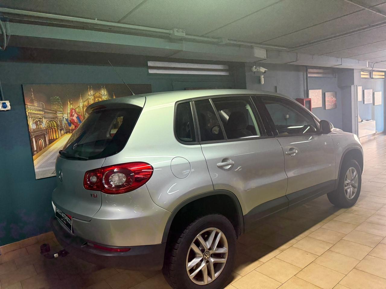 TIGUAN 4X4 GANCIO TRAINO MOTORE43000KM CON FATTURA