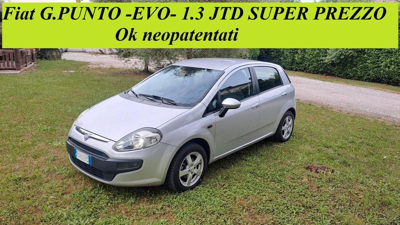 Fiat Grande Punto 1.3 MJT EVO OK NEOPATENTATI