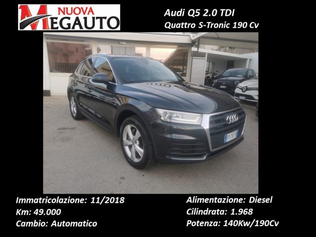 AUDI Q5 2.0 TDI 190 CV quattro S tronic Business