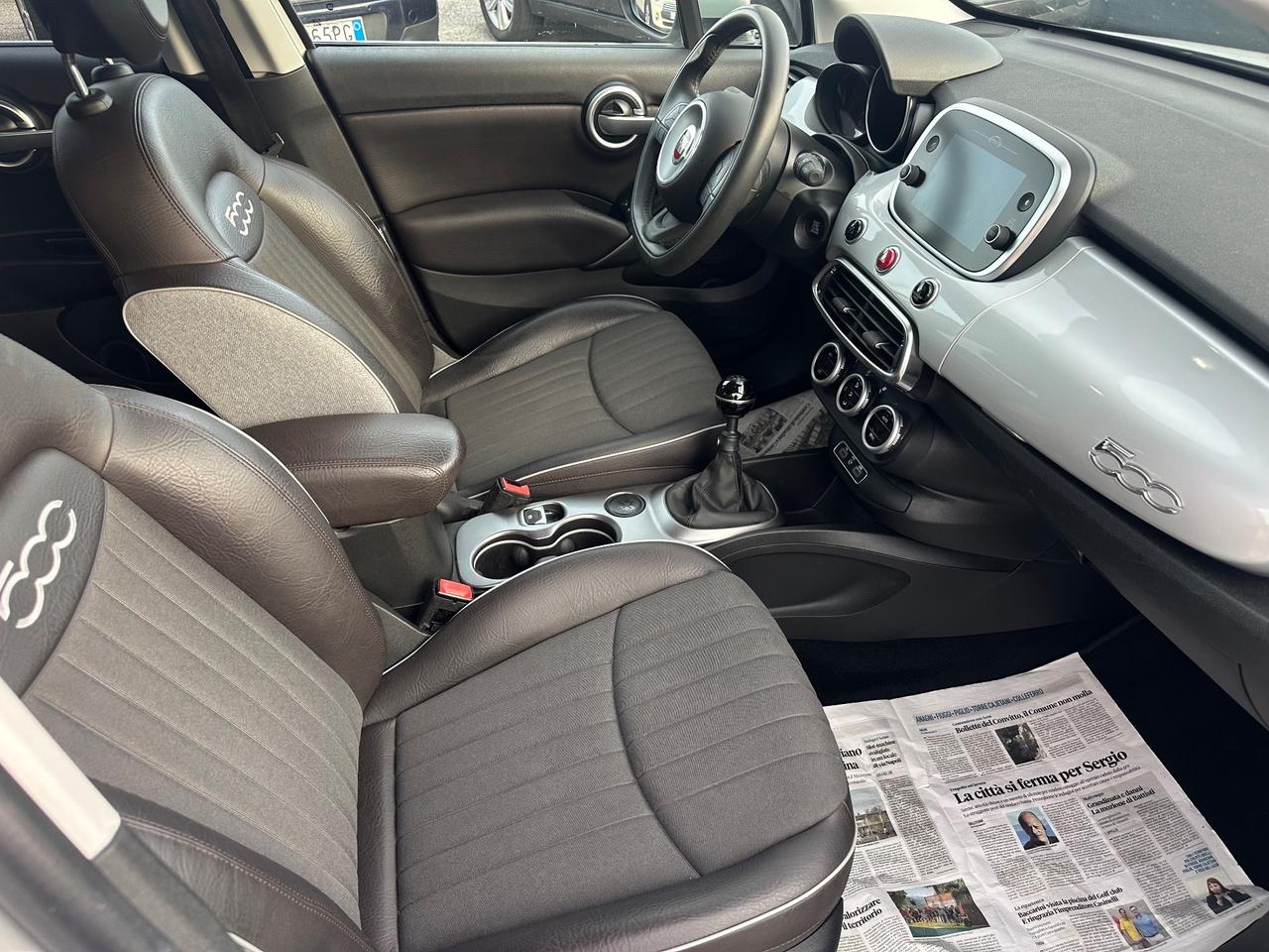 Fiat 500X 1.6 MultiJet 120 CV Lounge pelle navi telecamera cerchi lega