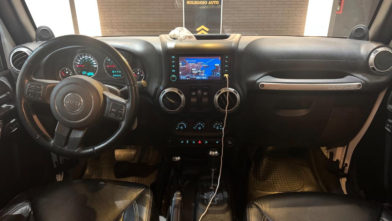 JEEP WRANGLER 2.8 D SAHARA 200CV PASSO CORTO- 2013