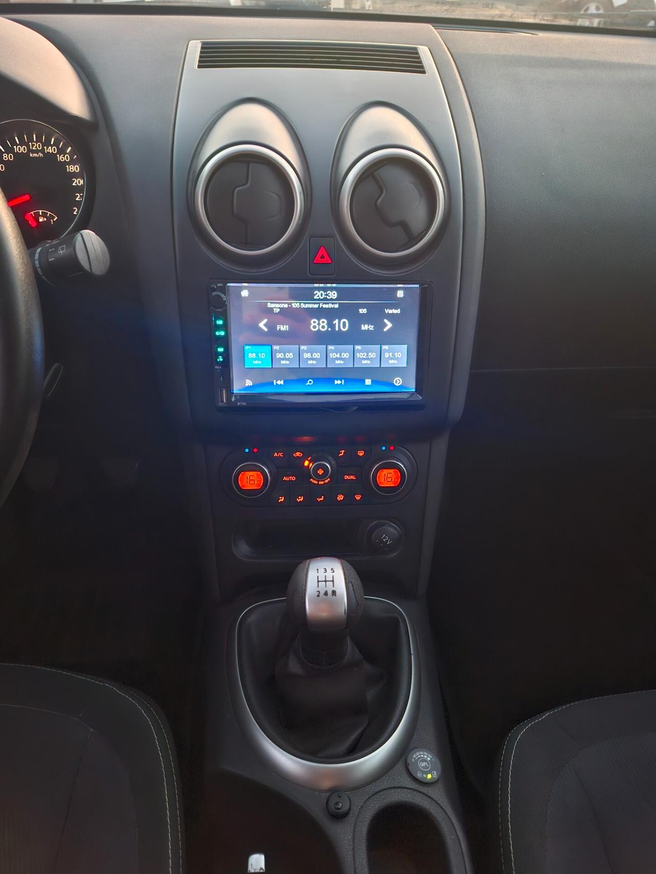 Nissan Qashqai 1.6 115cv GPL *CLIMA-CERCHI*