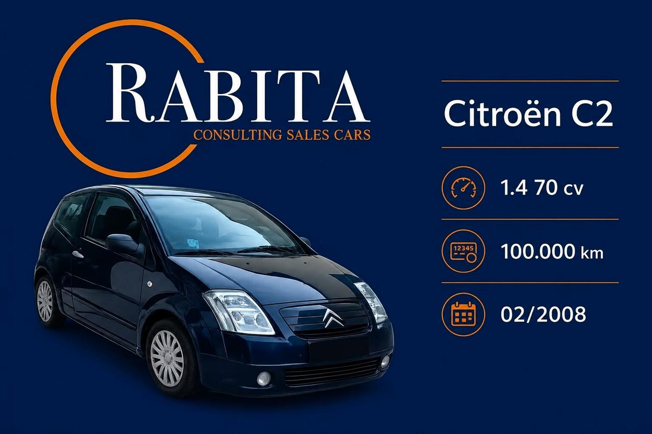 Citroen C2 1.4 HDi 70CV 100.000KM