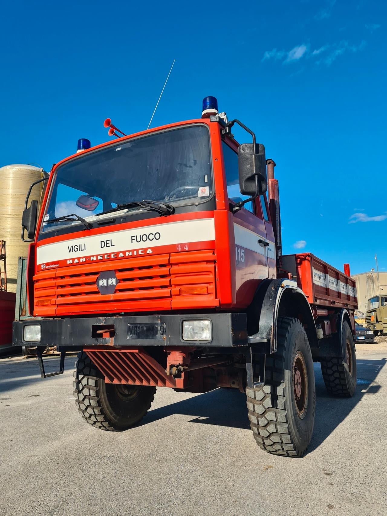 Man Meccanica 4x4 Cassone intercambiabile