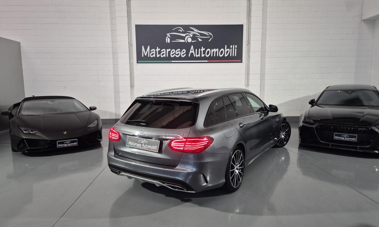 Mercedes-Benz C 43 AMG 4Matic 3.0cc 367cv FullLed Burmester GaranziaFull