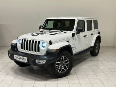 Jeep Wrangler Unlimited 2.0 Turbo 4xe Sahara TAGLIANDI IN JEEP