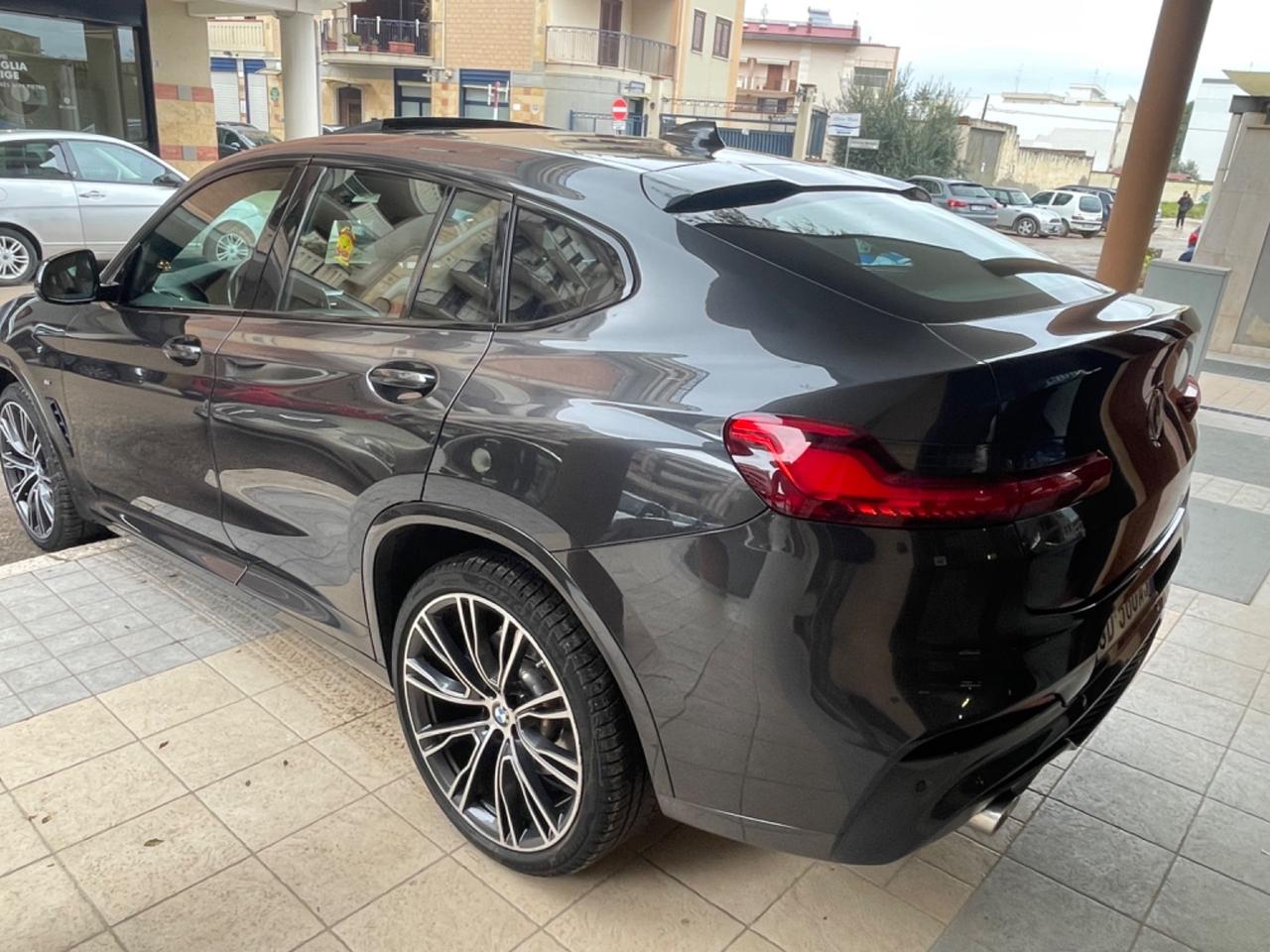 Bmw X4 xDrive 20d 48V 190cv Msport TETTO NAVY PELLE LED H/K 21
