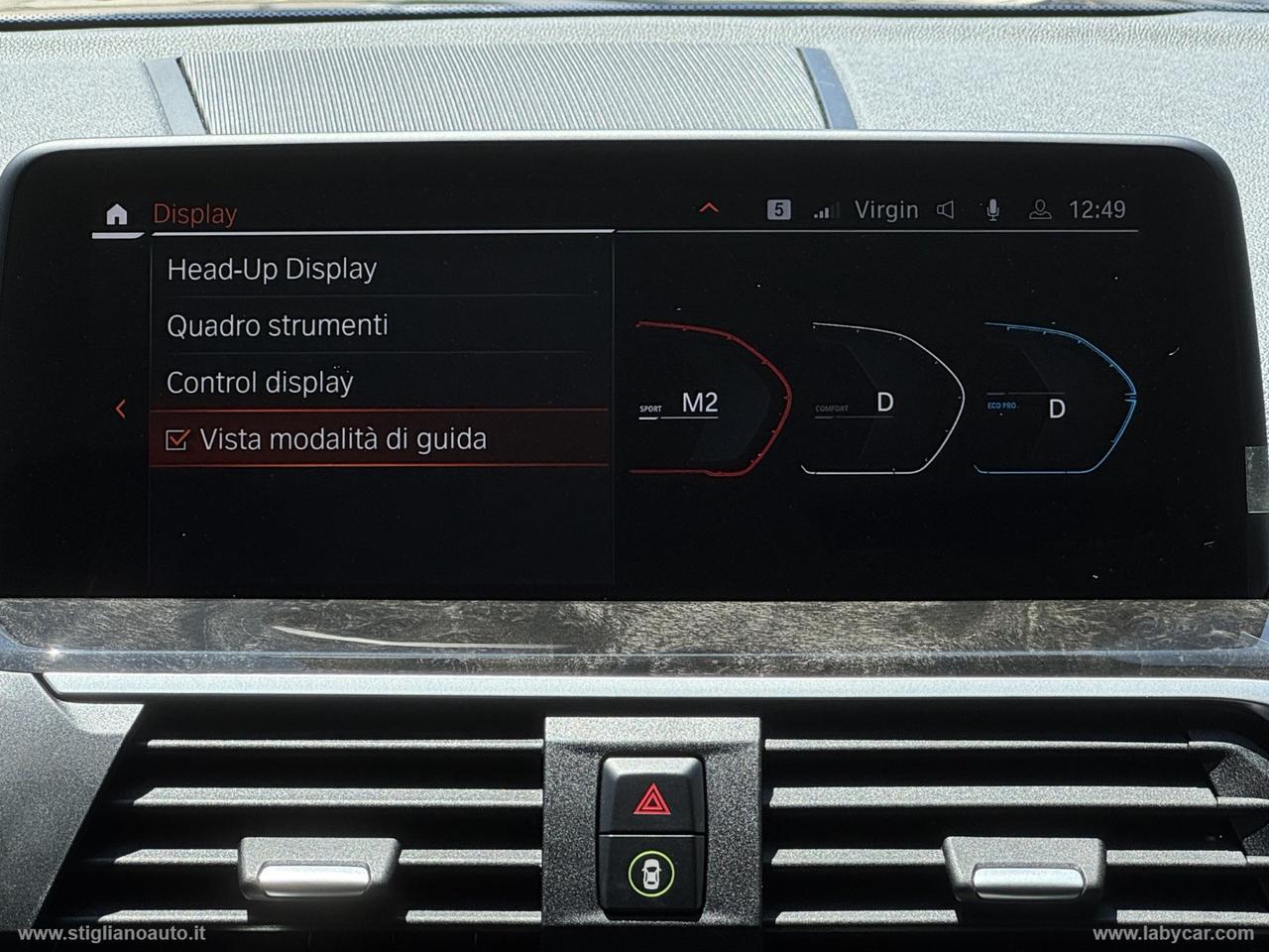 BMW X4 xDrive20d xLine MY 19 Head up display