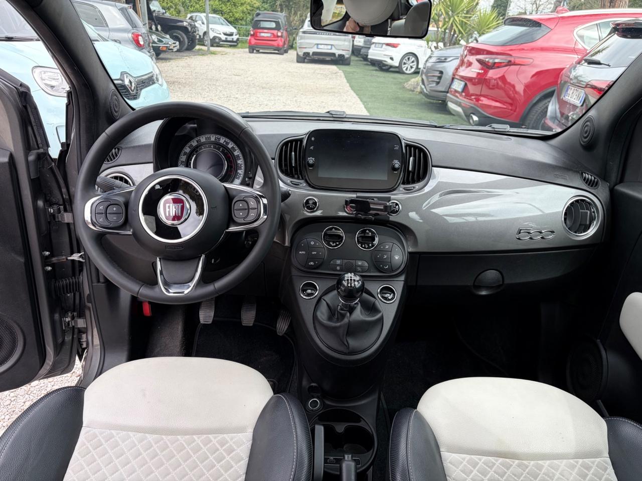 Fiat 500 1.0 Hybrid Dolcevita Clima Tetto apribile Garanzia Cruis Control Pelle Neopatentati
