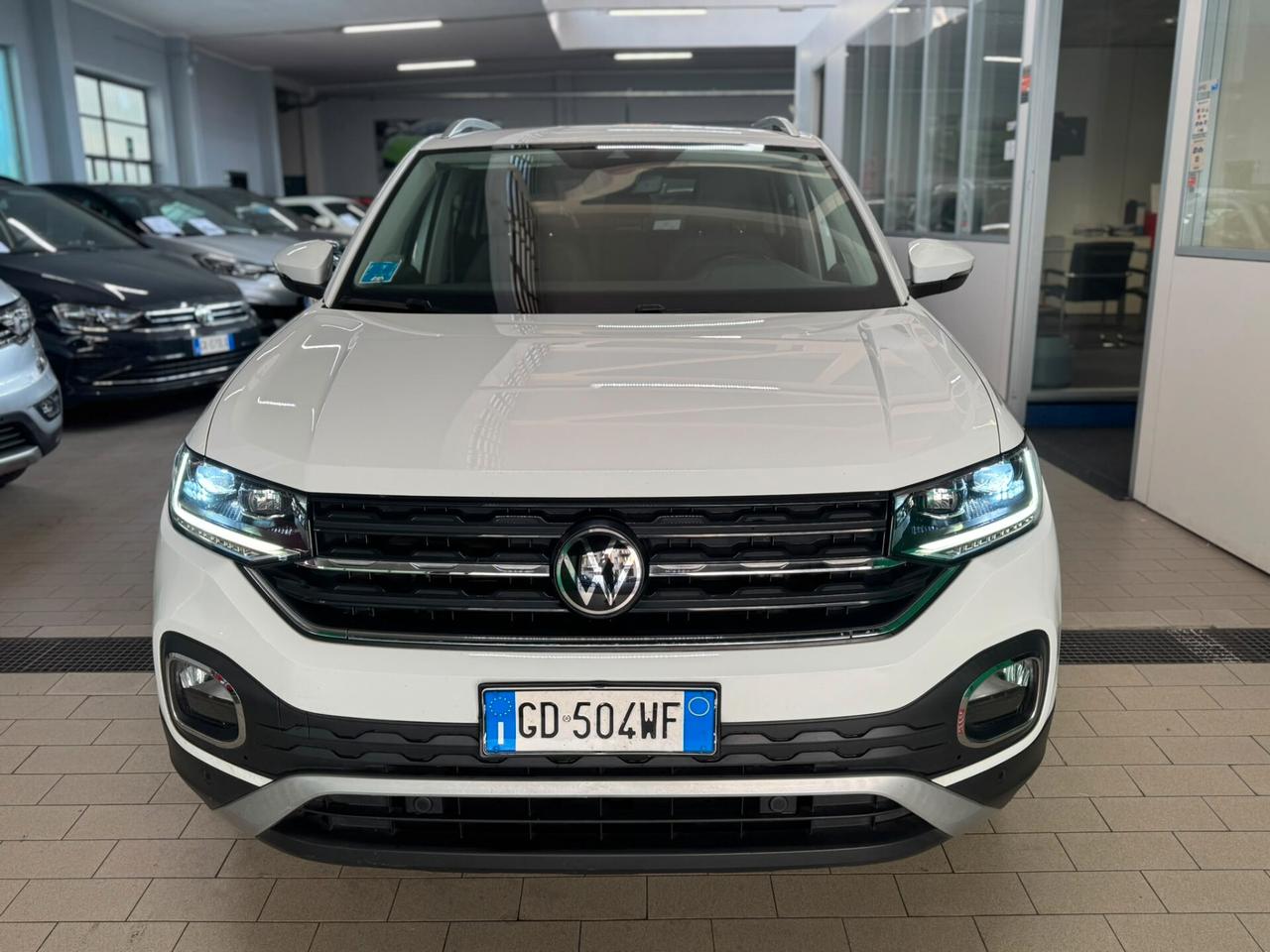 Volkswagen T-Cross 1.0 TSI Style BMT PREZZO REALE!! FARI AL LED!! UNICO PROPRIETARIO!!