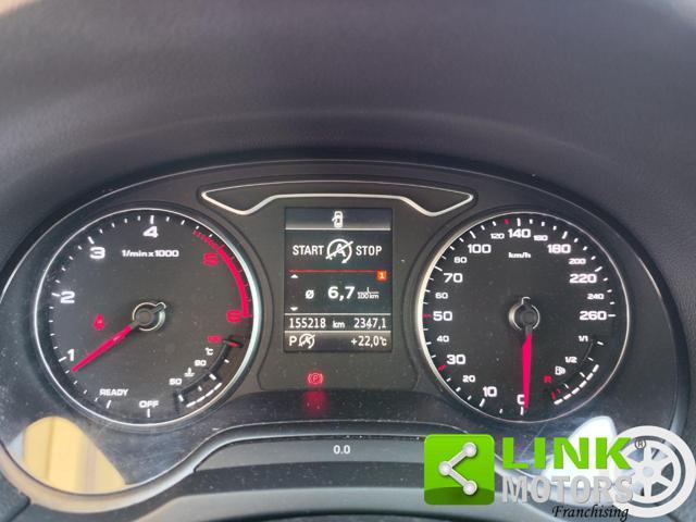 AUDI A3 SPB 2.0 TDI S tronic Sport GARANZIA INCLUSA