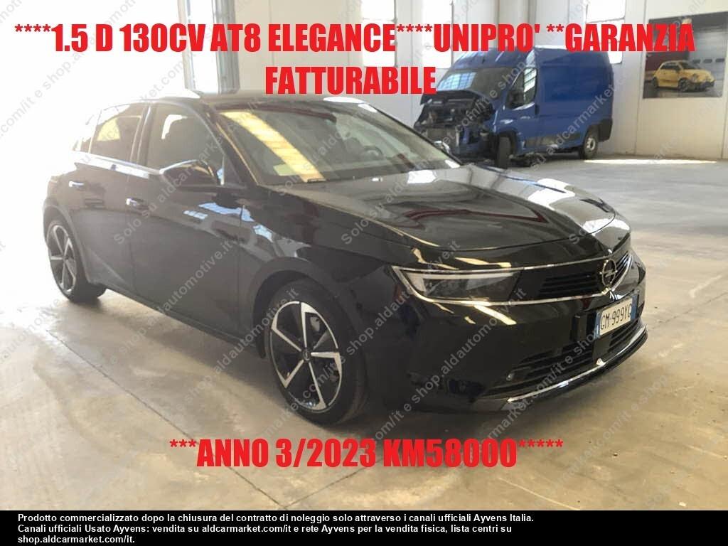 Opel Astra 1.5 130CV AT8 ELEGANCE PREZZO SENZA VINCOLI UNIPRO' ITALIANA ️ GARANZIA 12 MESI