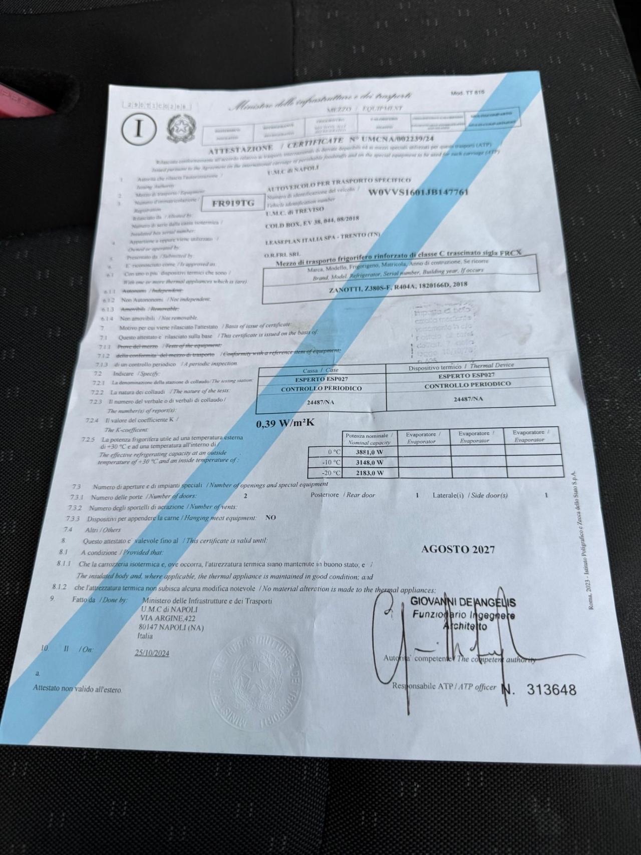 Opel Movano 35 2.3CDTI 130CV PM-TM FWD Furgone coibentato frigo