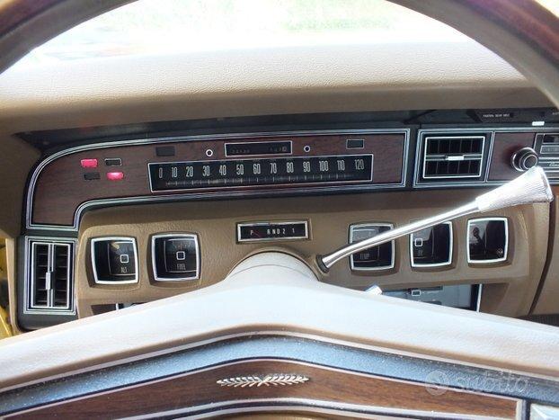 LINCOLN CONTINETAL V8 1972 ASI TARGA ORO