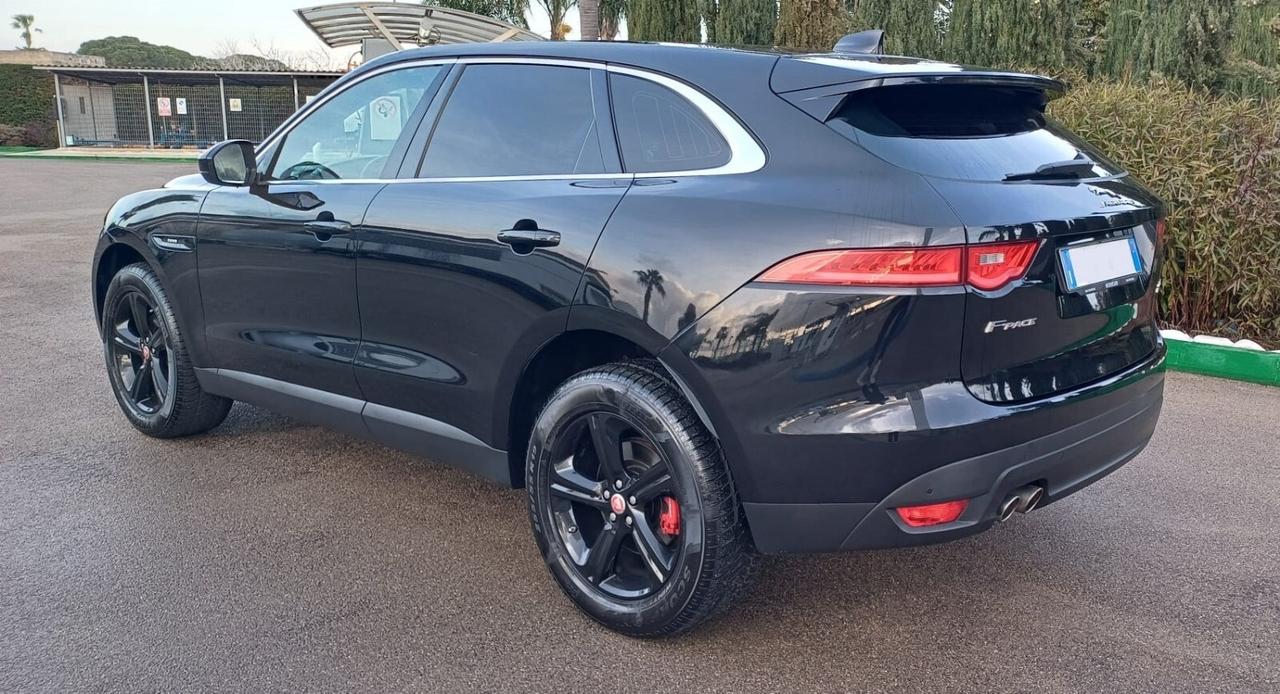 JAGUAR F-PACE 2.0 DIESEL 180 CV EURO 6 R-SPORT TOTAL BLACK -2018