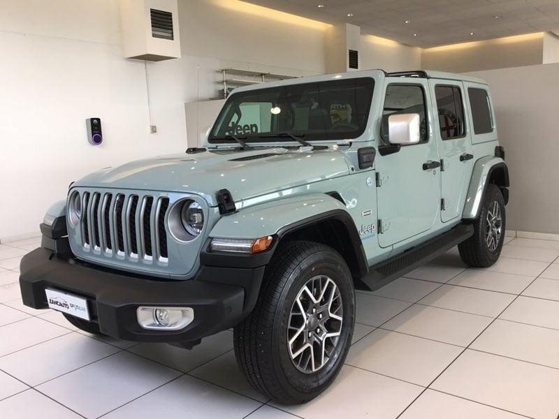 Jeep Wrangler Wrangler Unlimited 2.0 atx phev Sahara 4xe auto my23