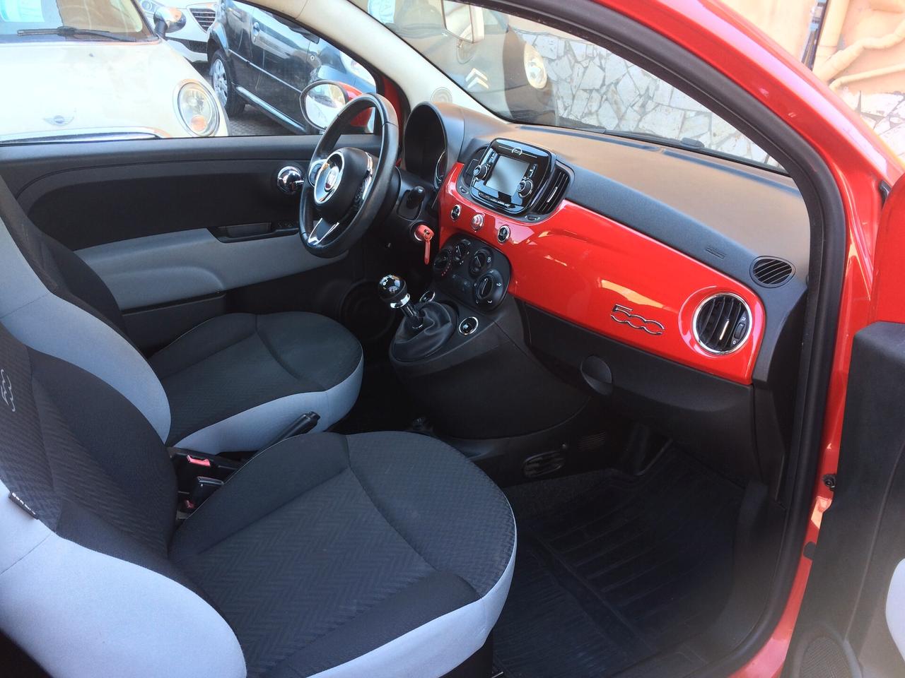 2018 Fiat 500 1.2 Pop tagliandata per neopartentati! +garanzia!
