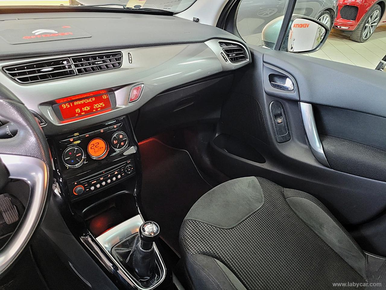 CITROEN C3 1.4 VTi 95 Exclusive Style PREZZO REALE
