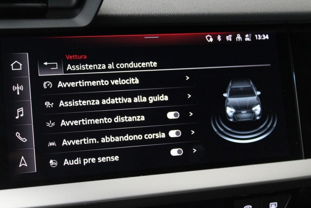 AUDI A3 Sportback 2.0 TDI 115 CV *LED *Carplay