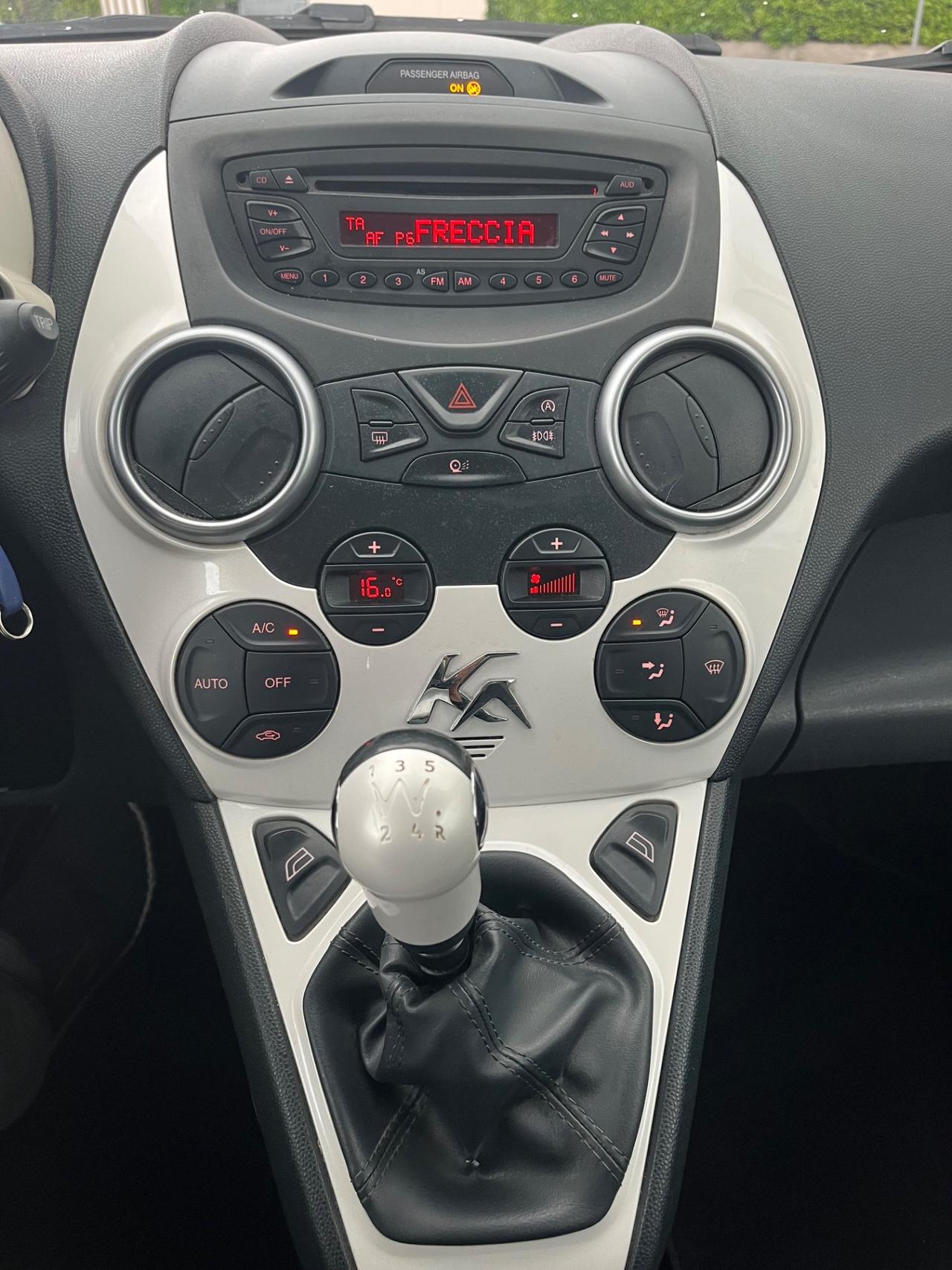 Ford Ka 1.2benzina/69CV/neopatentato/Euro6/unico proprietario