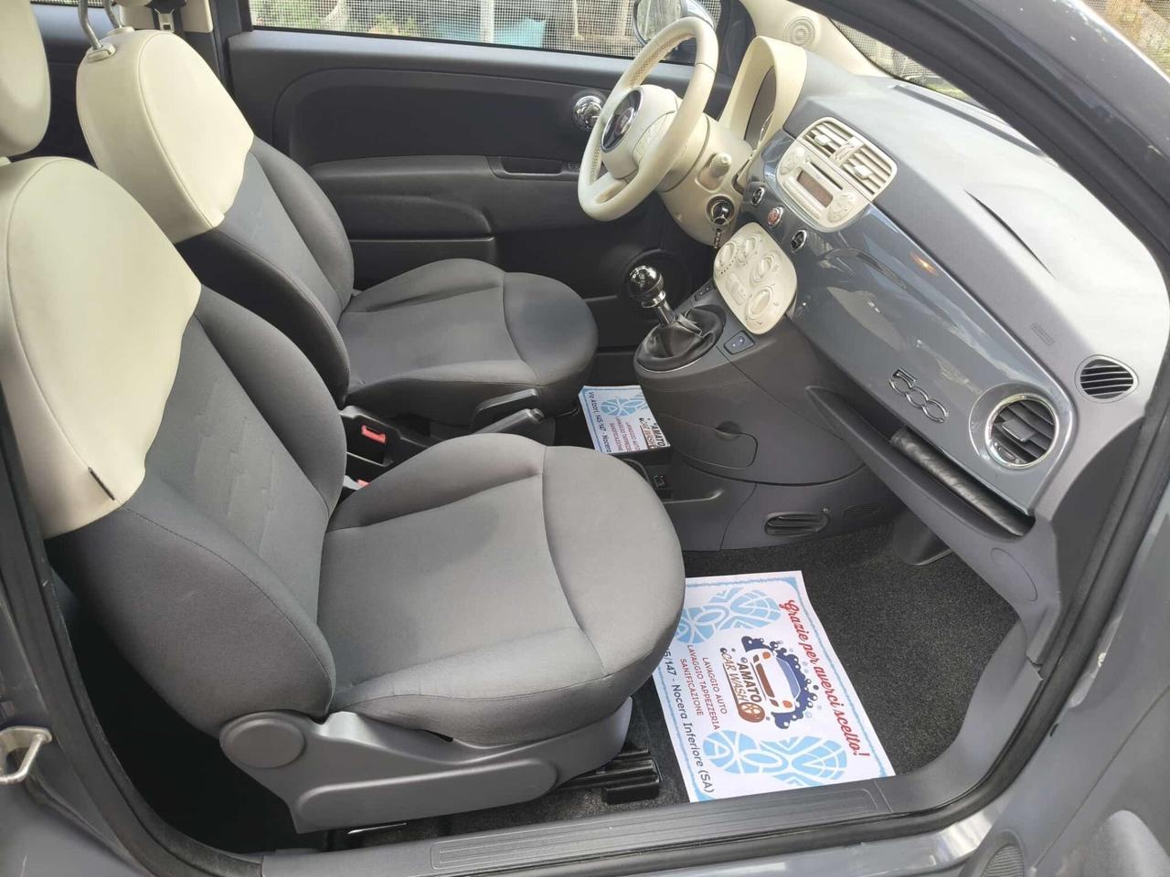 FIAT 500 GPL DI SERIE LOUNGE FINE 2013 NUOVA