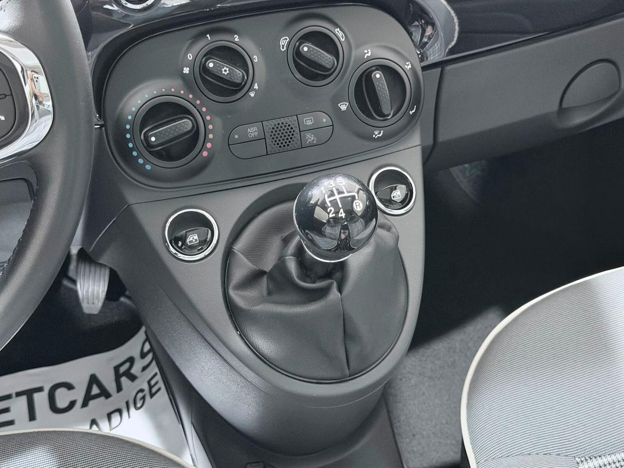 FIAT 500 1.2 69CV TETTO PANORAMICO 1PROPRIETARIO