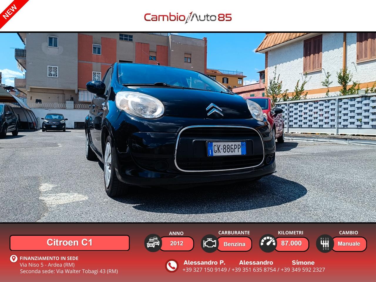 Citroen C1 1.0 5 porte Seduction