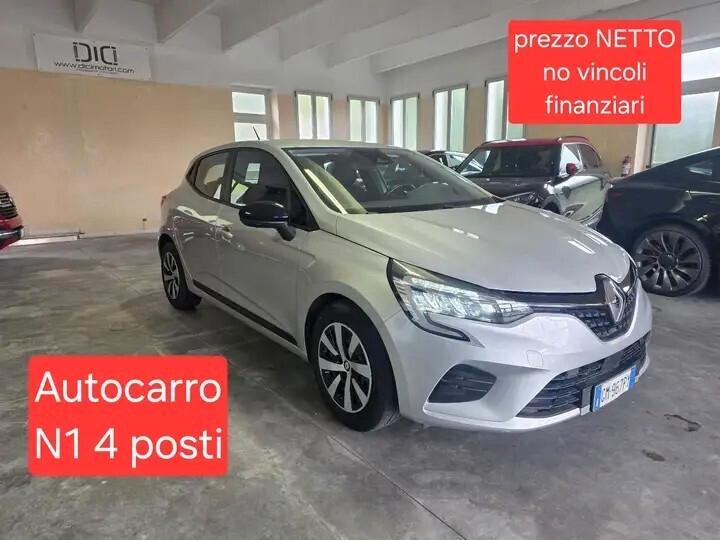 Renault Clio 1.0 tce Gpl 101cv AUTOCARRO N1 4 POSTI VAN uniprop
