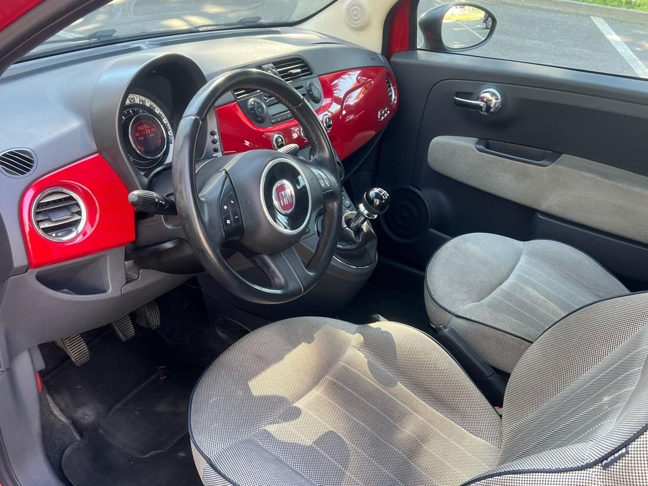 Fiat 500 1.2 euro5 tetto panoramico