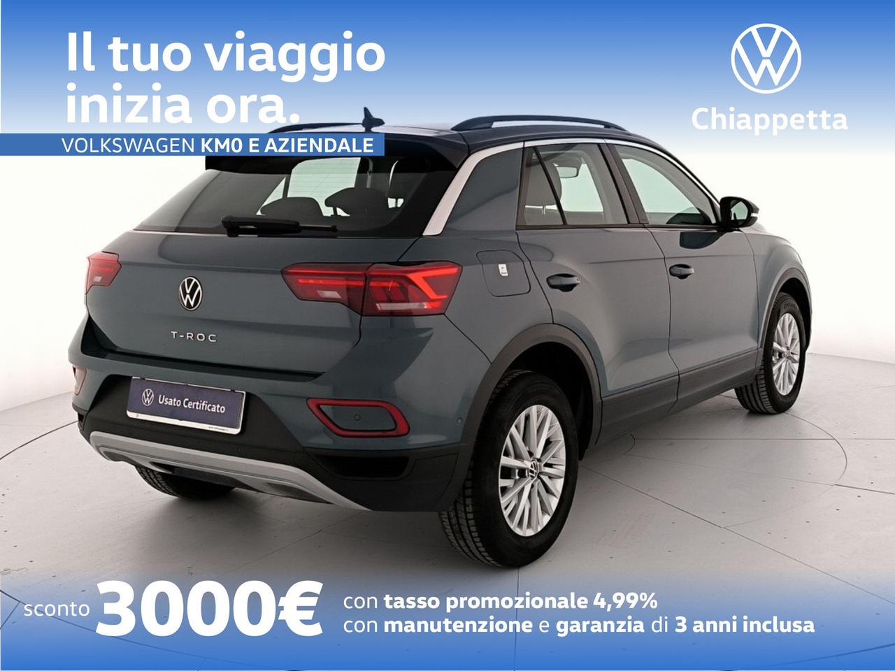 Volkswagen T-Roc 2.0 tdi life 115cv